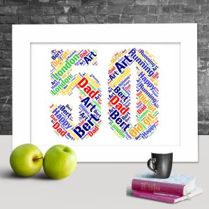 Personalised 50th anniversary