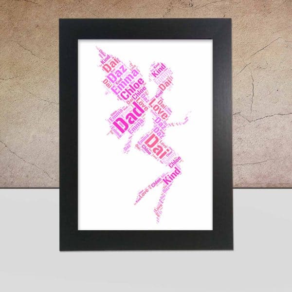 Personalised Fairy word art