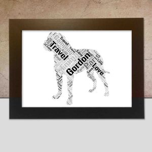 Personalised Mastiff