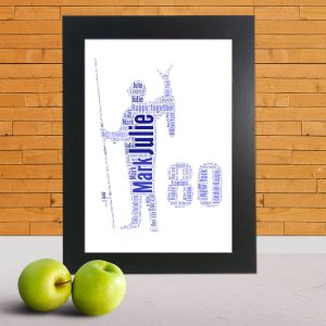 Personalised fishing 80th