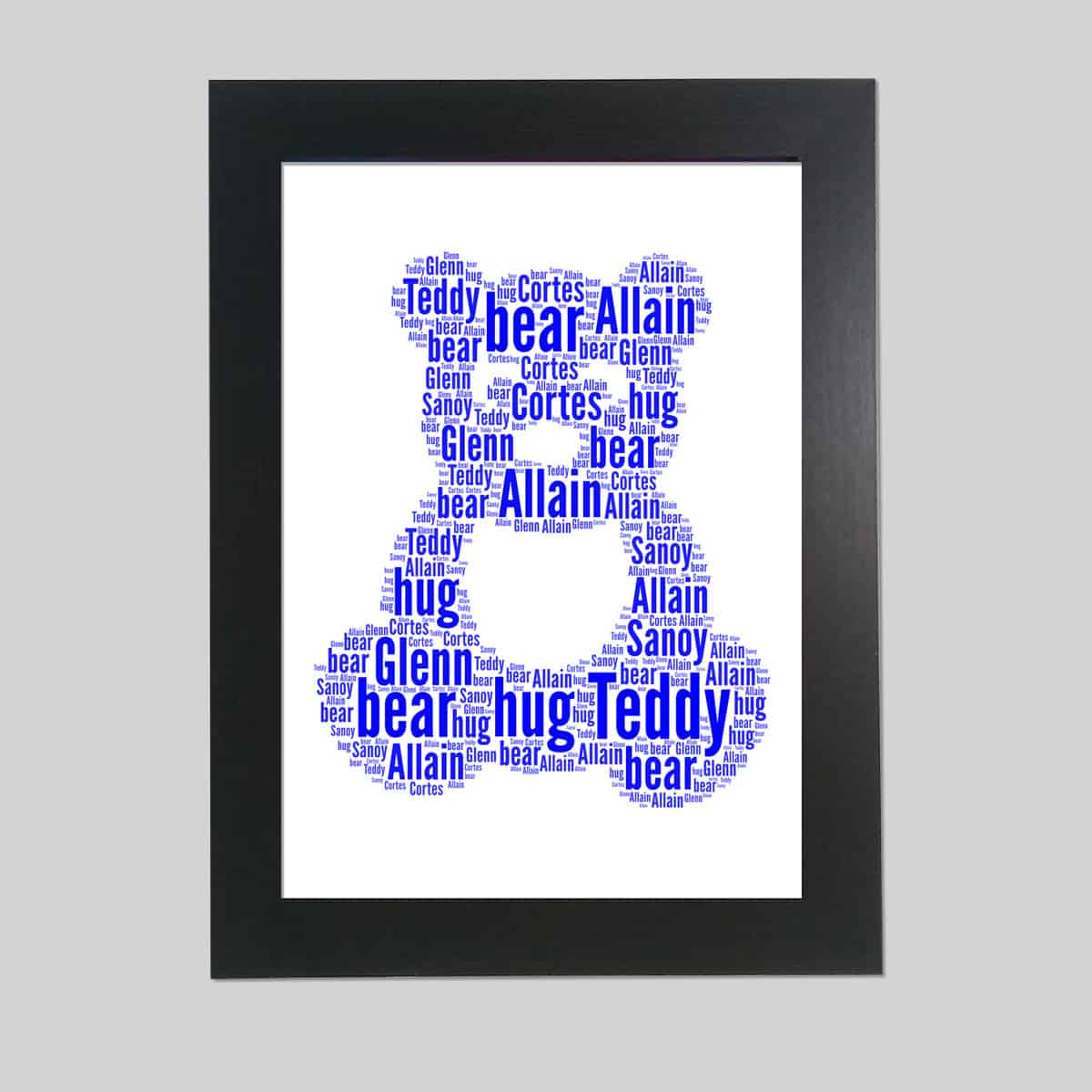 Teddy Bear Word Art Prints Word Art App Teddy Bear Word Art Prints Word Art App