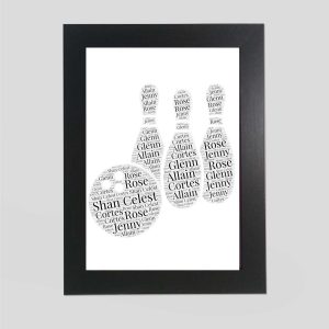 Ten pin Bowling word art