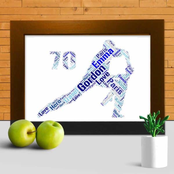 Personalised Cricket 70th